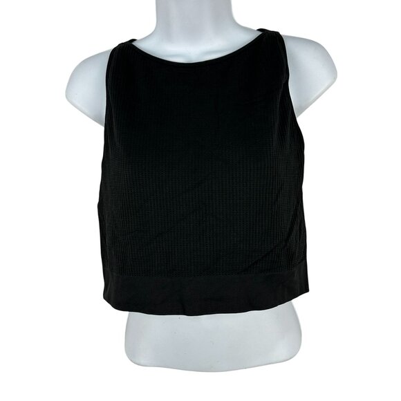 Calia Black Textured Womens Tank Top XL Nylon/Spandex Blend Comfortable & Stylis - Picture 1 of 6